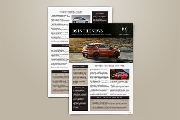 DS Automobiles Press Digest