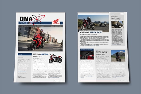 Honda Motorcycles Press Digest